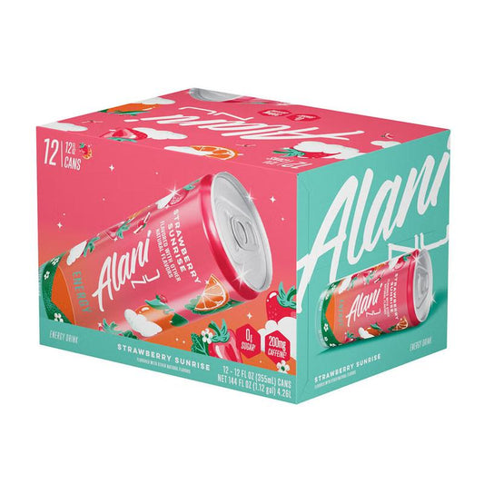 Alani Nu Energy Drink - Sugar Free, Low Calorie | 200Mg Caffeine | W/ Antioxidants, Biotin B Vitamins | Zero Sugar | 10 Calories | 12 Fl Oz Cans 12Pk