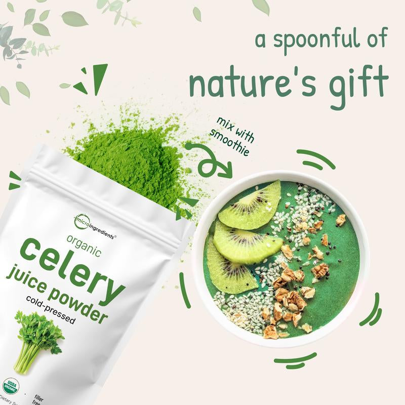 Micro Ingredients Organic Celery Juice Powder