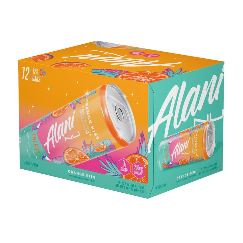 Alani Nu Energy Drink - Sugar Free, Low Calorie | 200Mg Caffeine | W/ Antioxidants, Biotin B Vitamins | Zero Sugar | 10 Calories | 12 Fl Oz Cans 12Pk