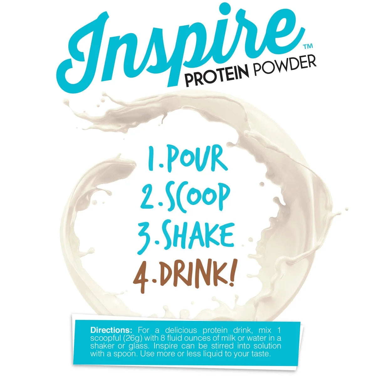 Inspire Strawberry White Chocolate Protein Powder by