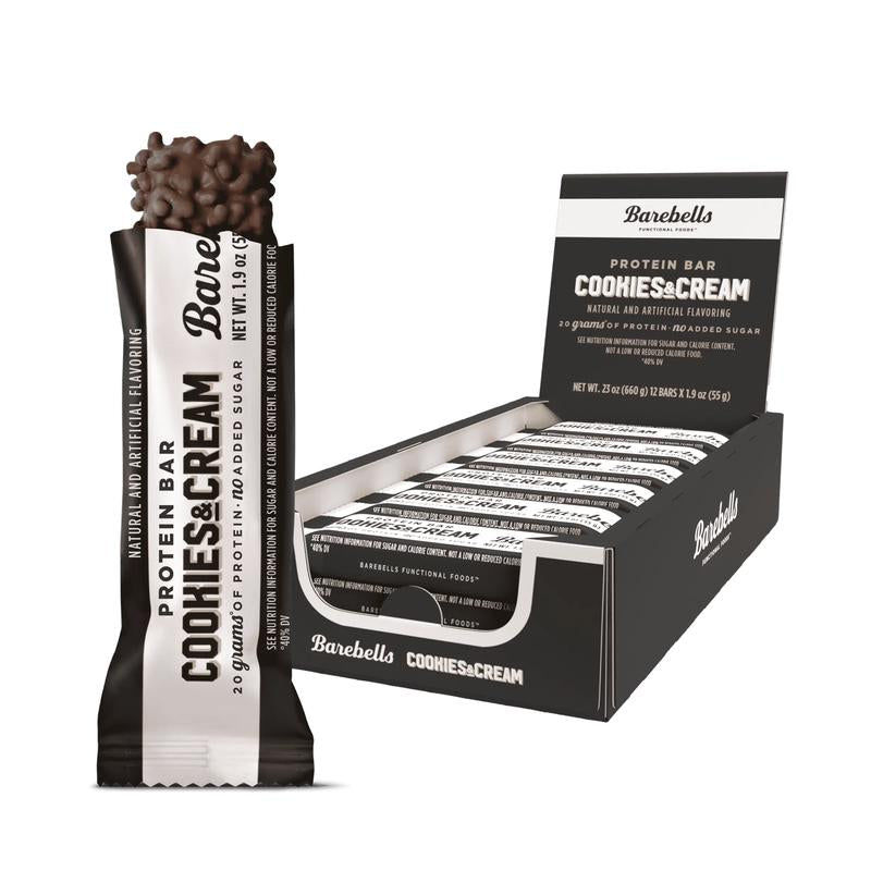 Barebells Protein Bars - Box of 12 Healthy Snack with 15-20G Protein