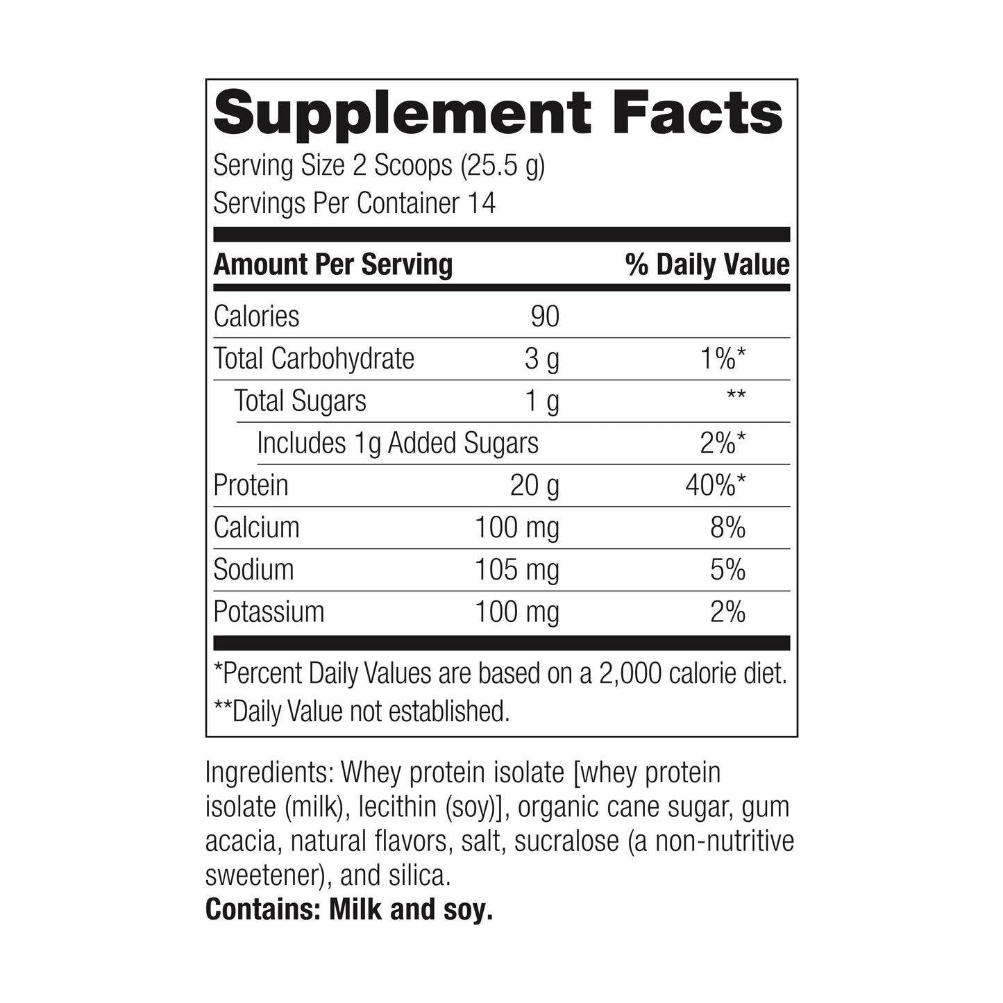 High Protein Supplement Mix - Bariatric Protein Powder - 20 G Protein - for Pre- & Post-Bariatric Surgery Patients - with Iron, Calcium & More - 14 Servings - Vanilla