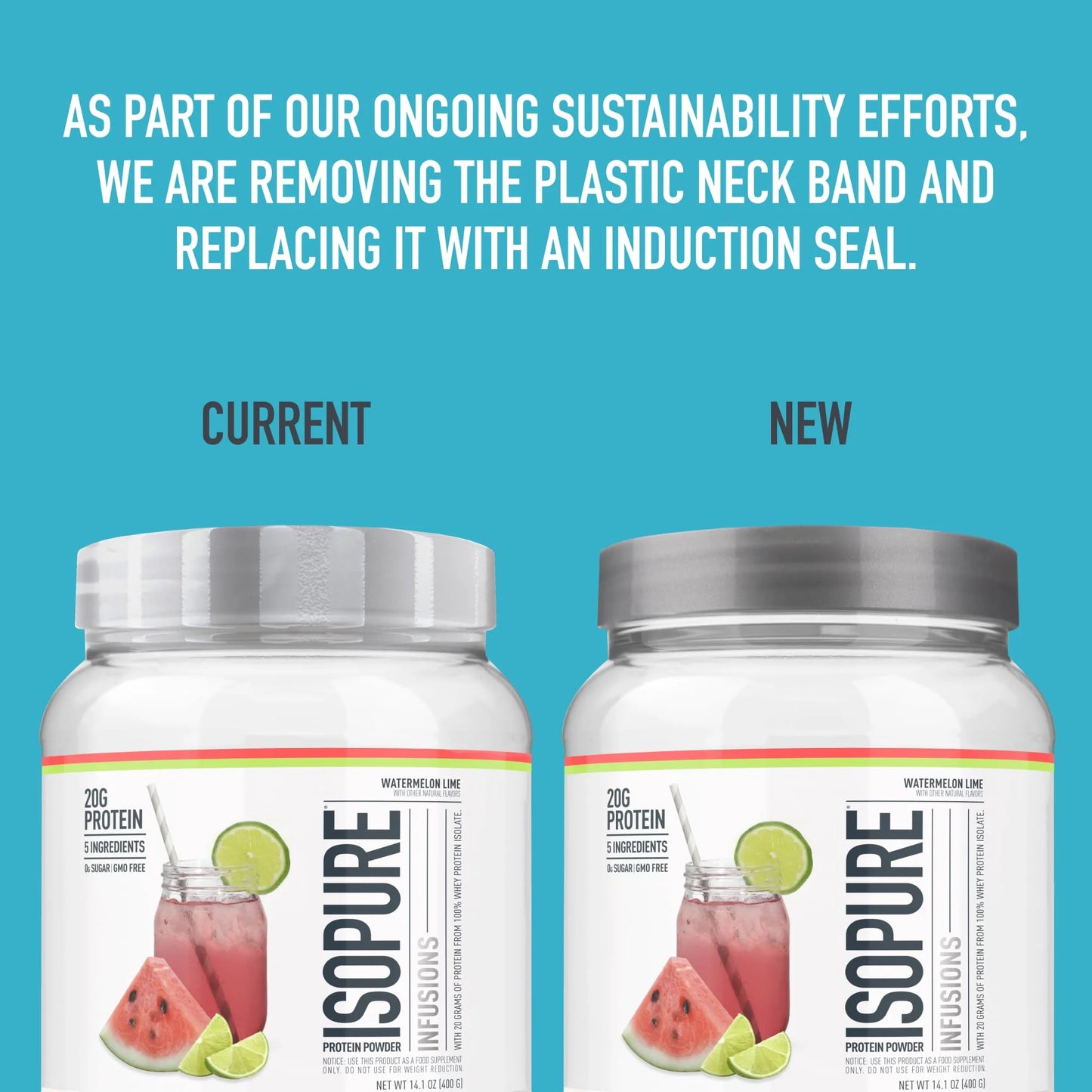 , Infusions 100% Whey Protein Isolate, 20 G Protein Powder, Pineapple Orange Banana, 1.98 Lb, 36 Servings