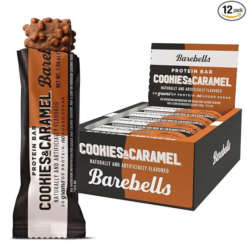 Barebells Protein Bars - Box of 12 Healthy Snack with 15-20G Protein