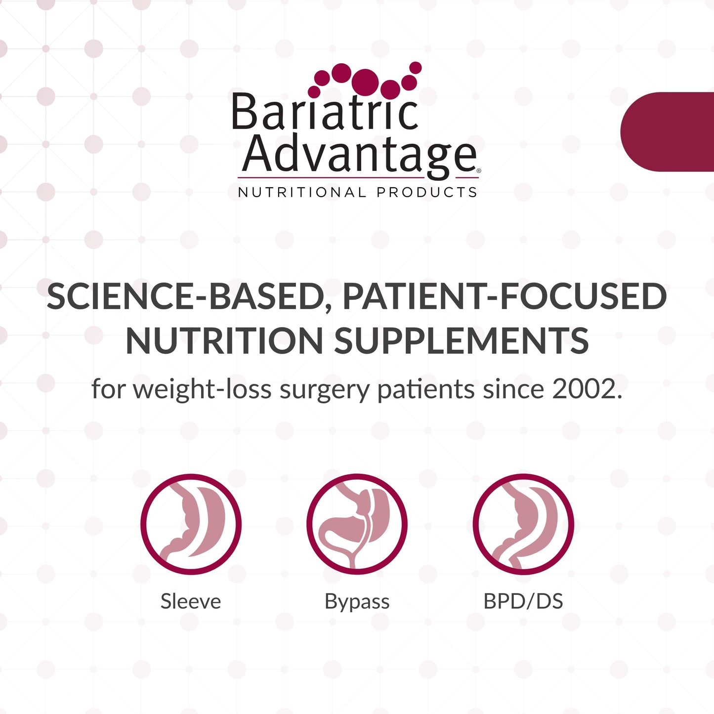 High Protein Supplement Mix - Bariatric Protein Powder - 20 G Protein - for Pre- & Post-Bariatric Surgery Patients - with Iron, Calcium & More - 14 Servings - Vanilla