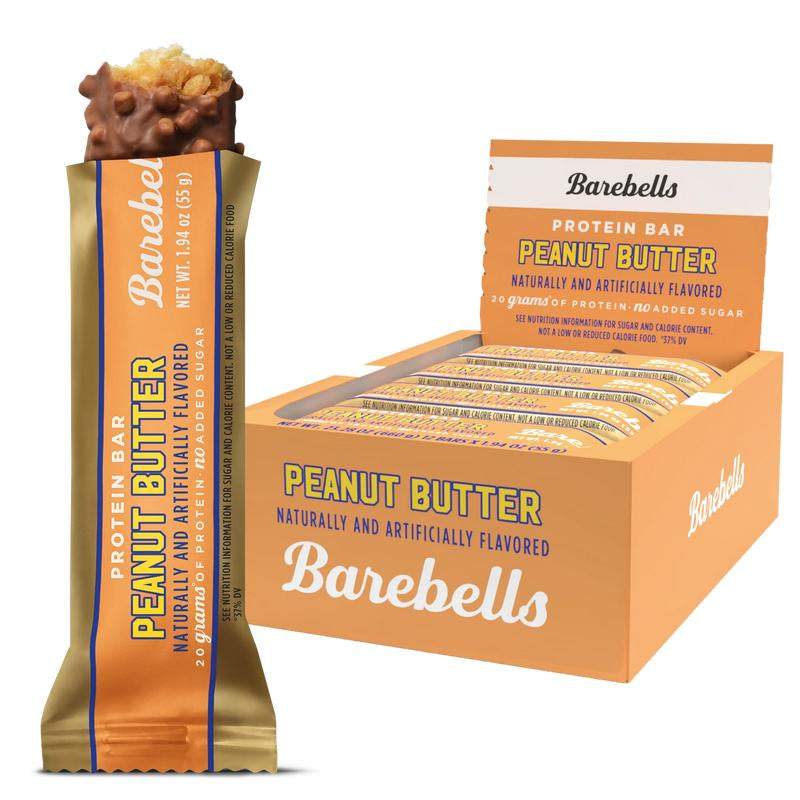 Barebells Protein Bars - Box of 12 Healthy Snack with 15-20G Protein