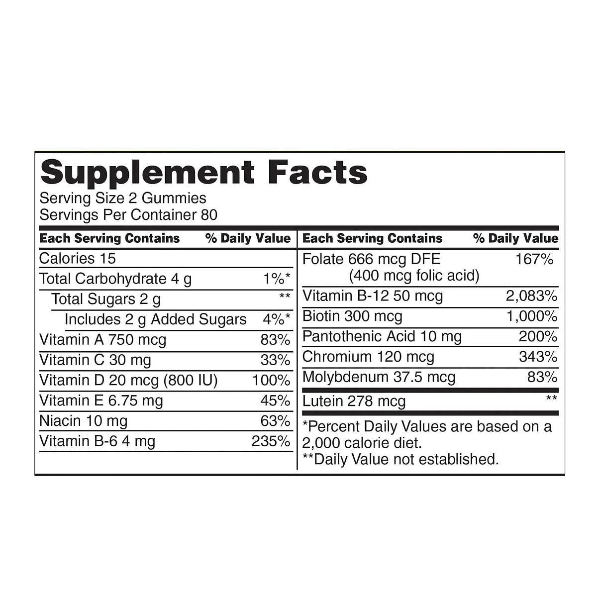 Adult Multivitamin, 320 Gummies