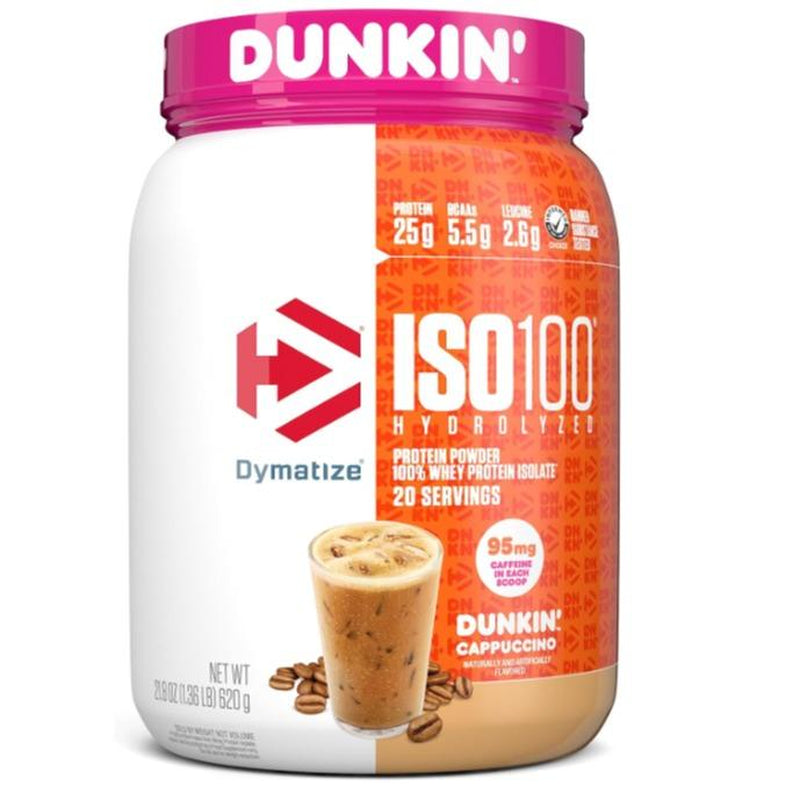 Dymatize ISO100 Hydrolyzed Protein Powder, 100% Whey Isolate, 25G of Protein, 5.5G Bcaas, Gluten Free, Fast Absorbing, Easy Digesting, 20 Servings Healthcare Supplement Whey Edible Dietary