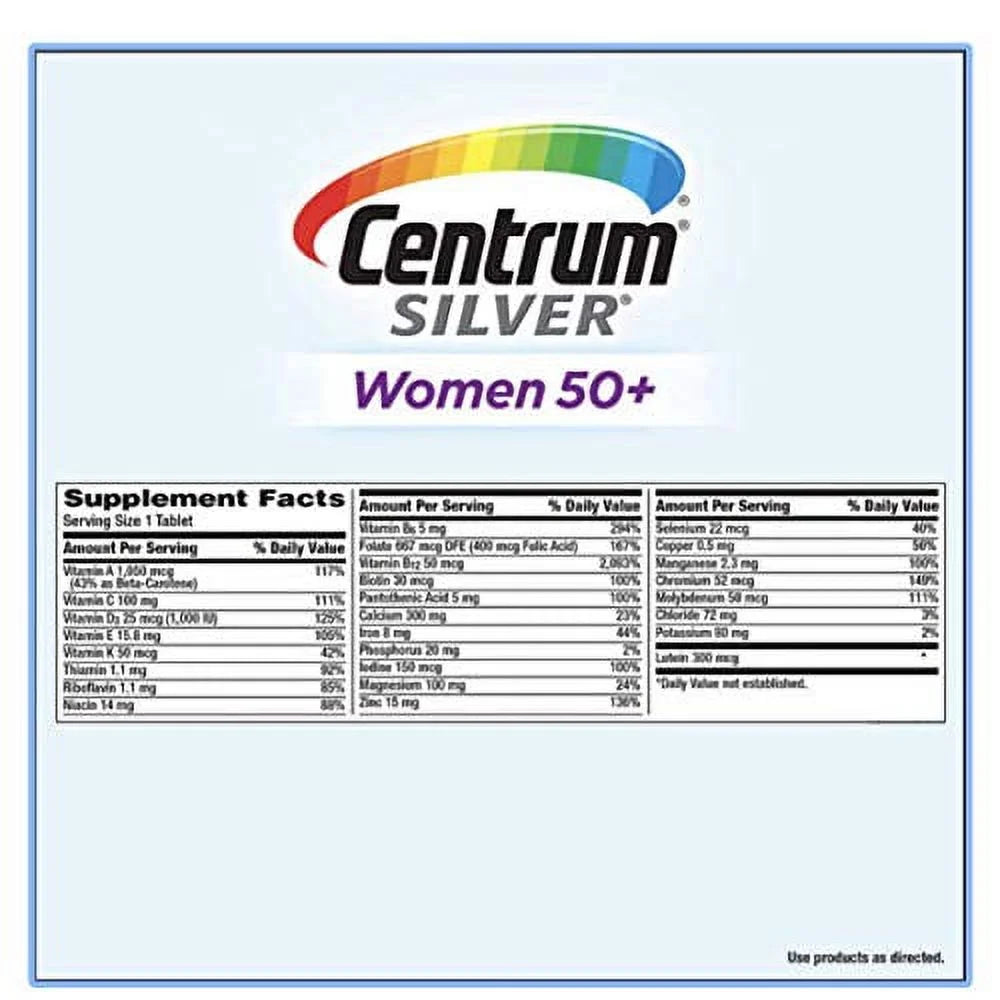Silver Women 50+, 275 Tablets