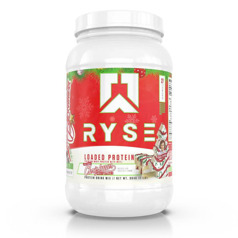 RYSE Loaded Protein Powder - 25G Whey Protein Isolate & Concentrate with Prebiotic Fiber & Mcts - Low Carb, Low Sugar, Digestive-Friendly