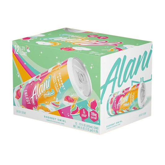Alani Nu Energy Drink - Sugar Free, Low Calorie | 200Mg Caffeine | W/ Antioxidants, Biotin B Vitamins | Zero Sugar | 10 Calories | 12 Fl Oz Cans 12Pk