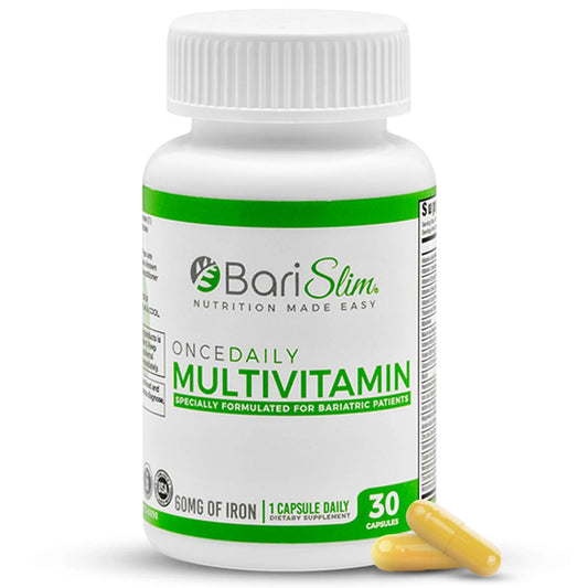 Once Daily Multivitamin Capsule for Bariatric Patients, Unisex, Adults | 30 Capsules